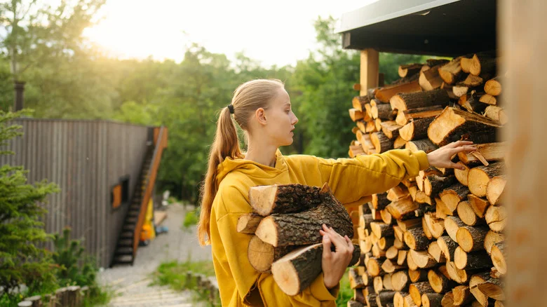 12 Clever Ways To Repurpose Leftover Firewood In Your Home And Garden