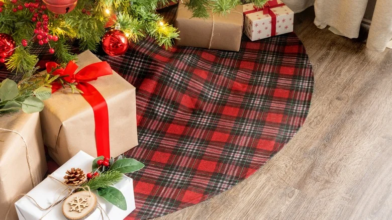 13 Creative Ways To Repurpose Your Christmas Tree Skirt After The Holidays