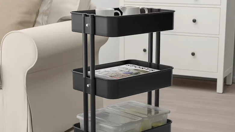 A Simple IKEA Hack Turns A Utility Cart Into A Garden Caddy On The Go
