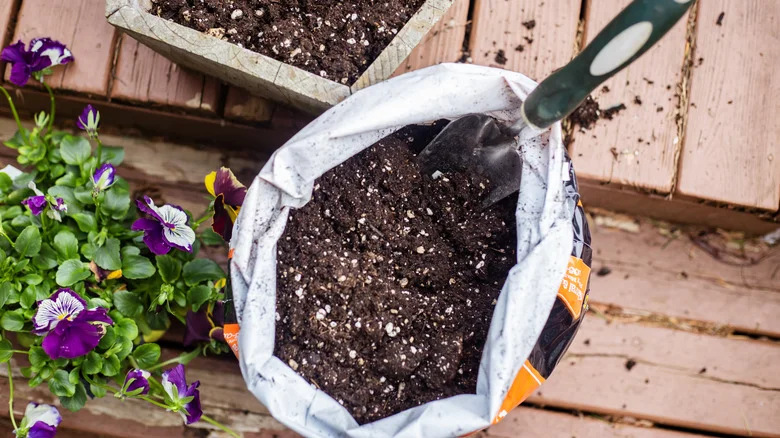 Conveniently Store Garden Soil With An Inexpensive Organization Solution