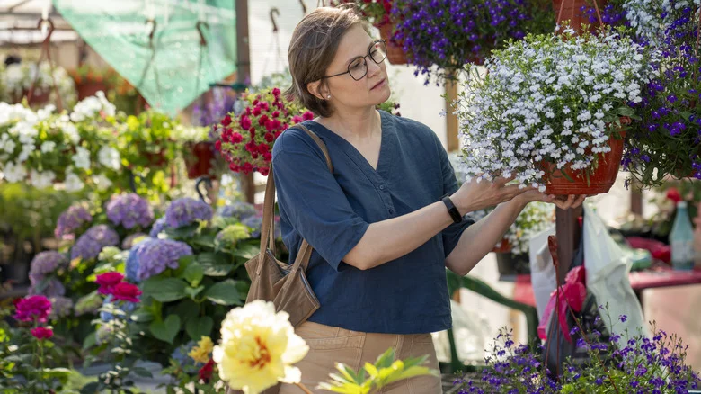 Create A Lush Hanging Flower Ball On A Budget With Dollar Tree Supplies