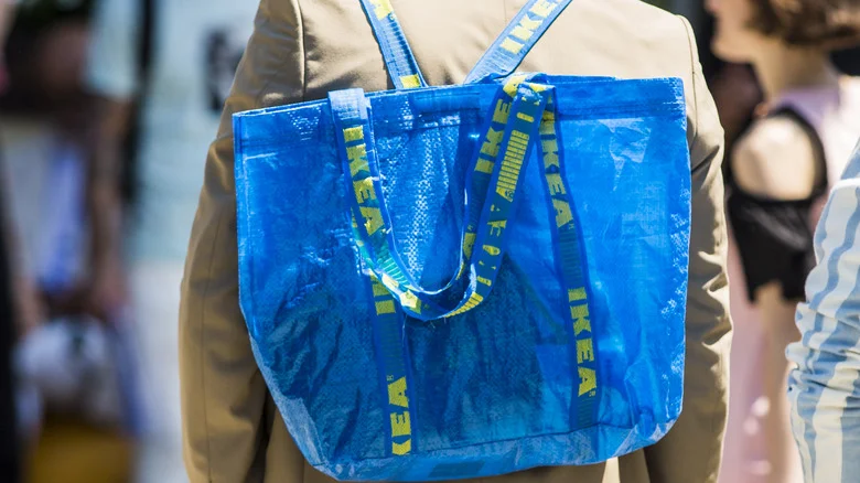 Don’t Know What To Do With All Your Blue IKEA Shopping Bags? Use Them To Expand Your Garden