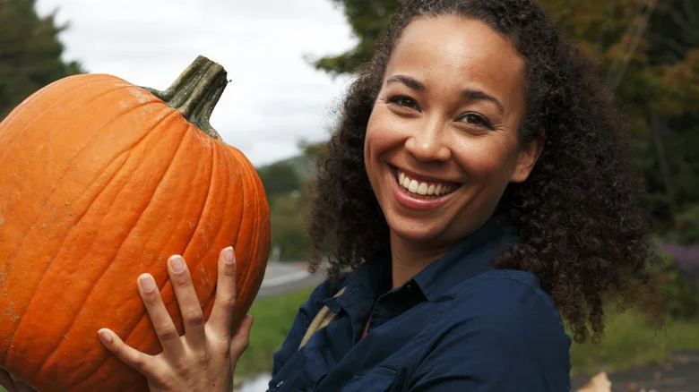 Don’t Throw Out Your Pumpkins, Use This Brilliant Hack To Turn Them Into Festive Winter Decor