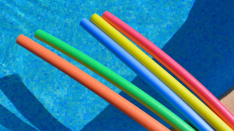 Genius Pool Noodle Hacks You Should Be Using In Your Backyard