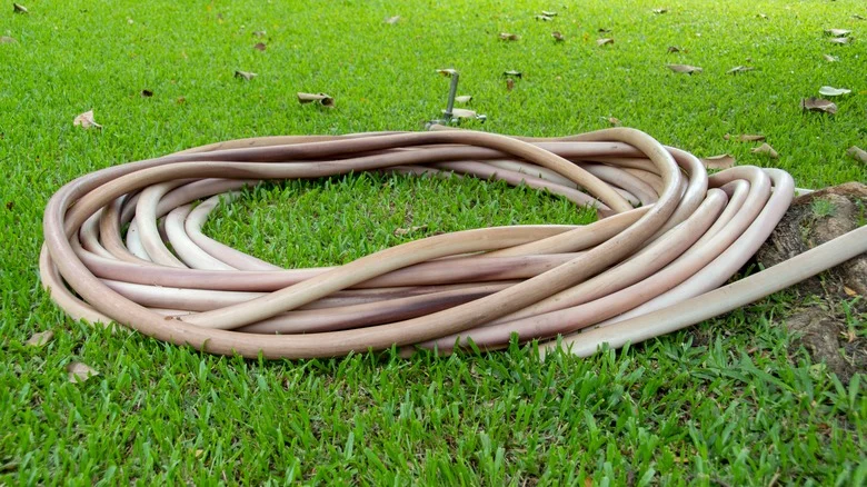 How To Repurpose Your Old Hose And Use It In Your Garden