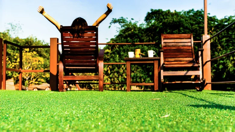 Keep Your Artificial Lawn Looking Fresh With This Simple Maintenance Tip
