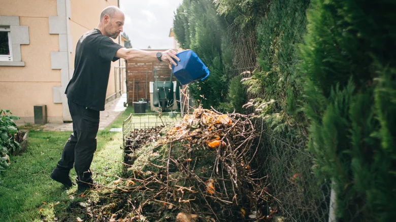 One Quick Addition Will Help You Control Bad Odors In Your Compost Bin