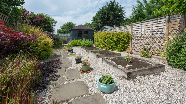 Refresh Your Garden Gravel To Its Former Glory With A Common Kitchen Staple