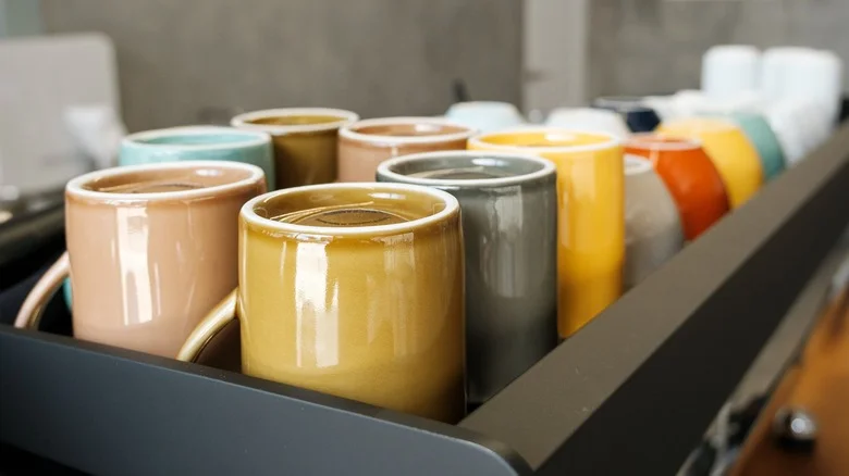 The Adorable Way You Can Repurpose Old Mugs Into A Thriving Kitchen Herb Garden