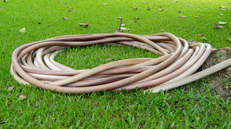 The Kitchen Staple That’ll Take Your Garden Hose From Corroded To Squeaky Clean