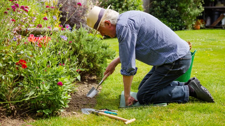 The Smart Pool Noodle Hack That’ll Save Your Knees When Working In The Garden