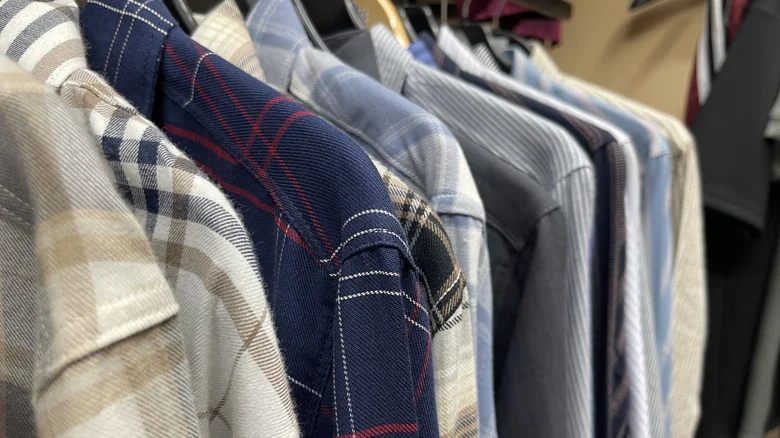 Turn An Old Button-Down Shirt Into A Unique Hanging Planter For Your Garden