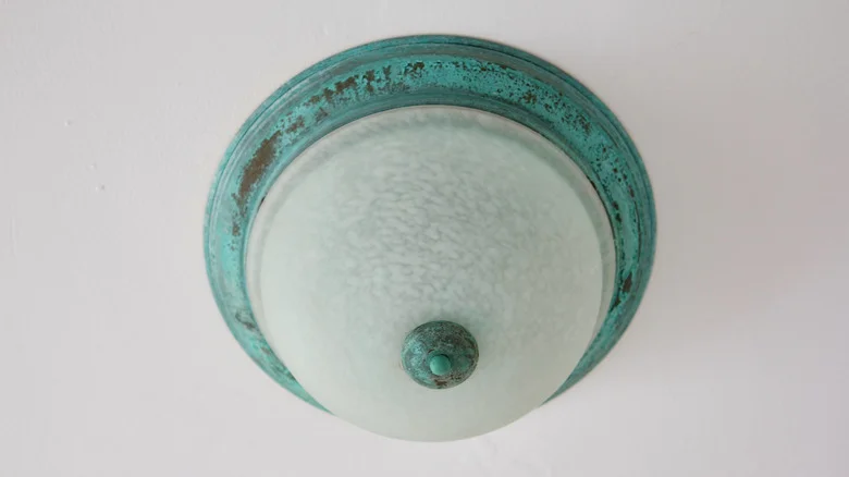 Upcycle A Ceiling Light Into A One-Of-A-Kind Bird Feeder