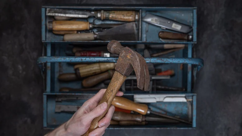 Upcycle An Old Toolbox Into The Perfect Wall-Mounted Storage Solution For Garden Tools