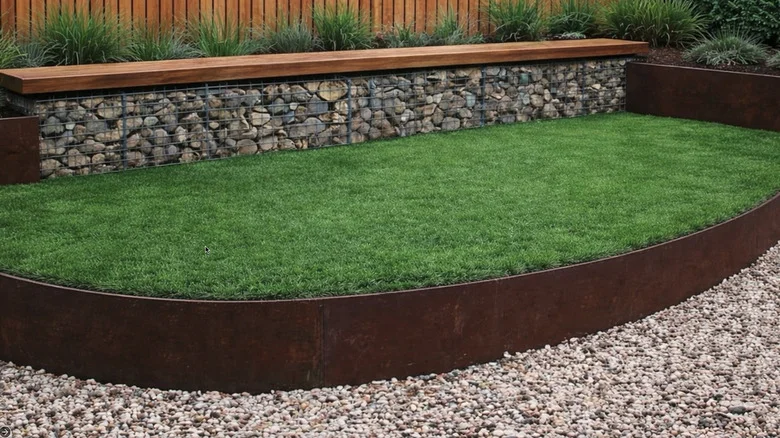 Upgrade Your Driveway Edge With This Rustic Material