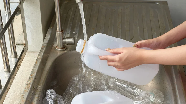 Use Old Milk Jugs To Create Budget-Friendly Pavers With This Clever DIY