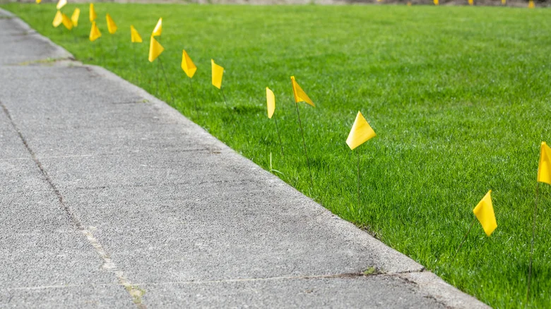 What To Do If You Find Little Yellow Flags In Your Yard